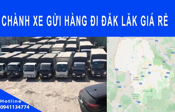 Chành xe gửi hàng Đà Nẵng đi Đăk Lăk