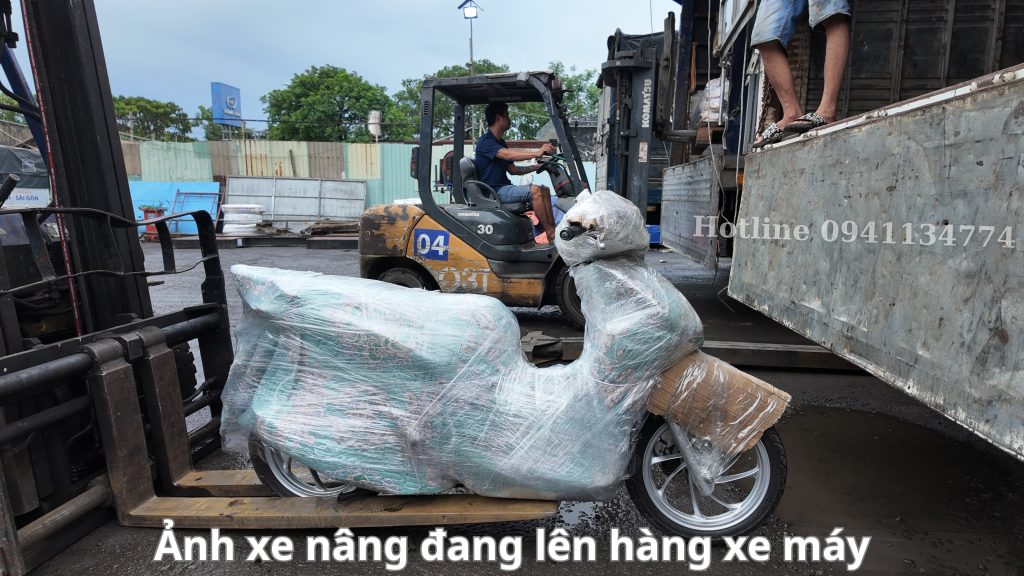 Ảnh vận chuyển xe máy