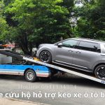 Ảnh xe cứu hộ hỗ trợ kéo xe ô tô bị hỏng về Gara
